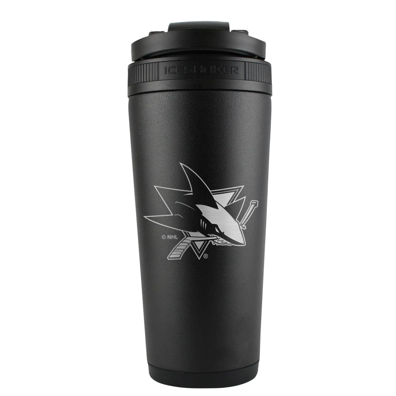 Officially Licensed San Jose Sharks 26oz Ice Shaker - Image 2