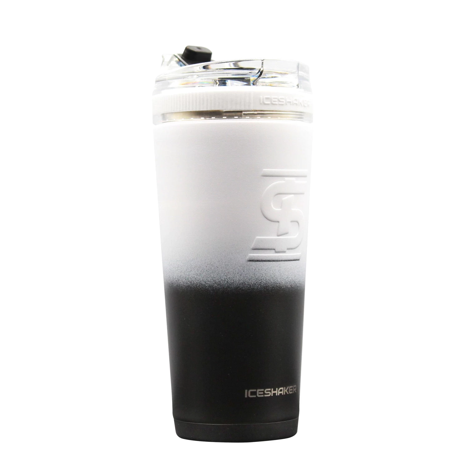 26oz Flex Bottle - Black White Ombre - Image 4