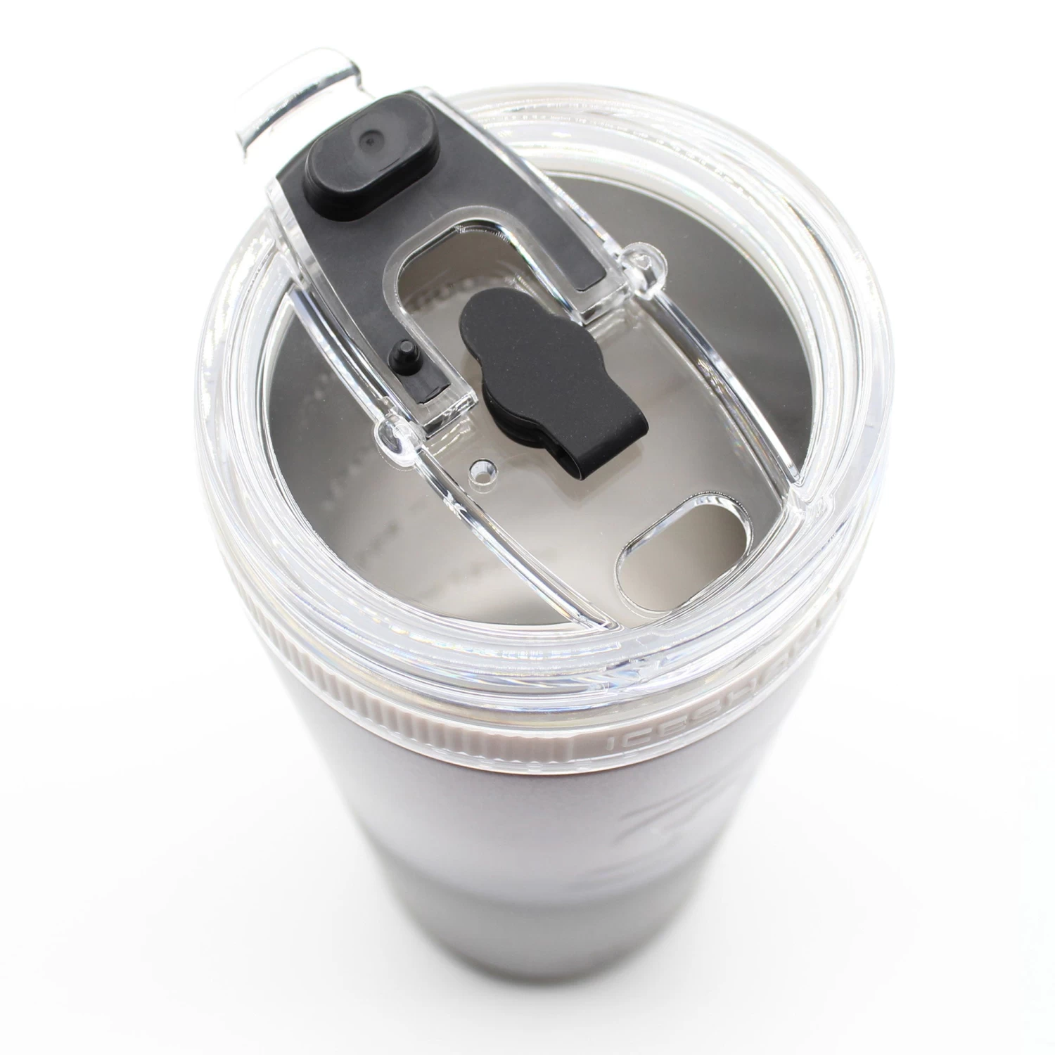 26oz Flex Bottle - Black White Ombre - Image 6