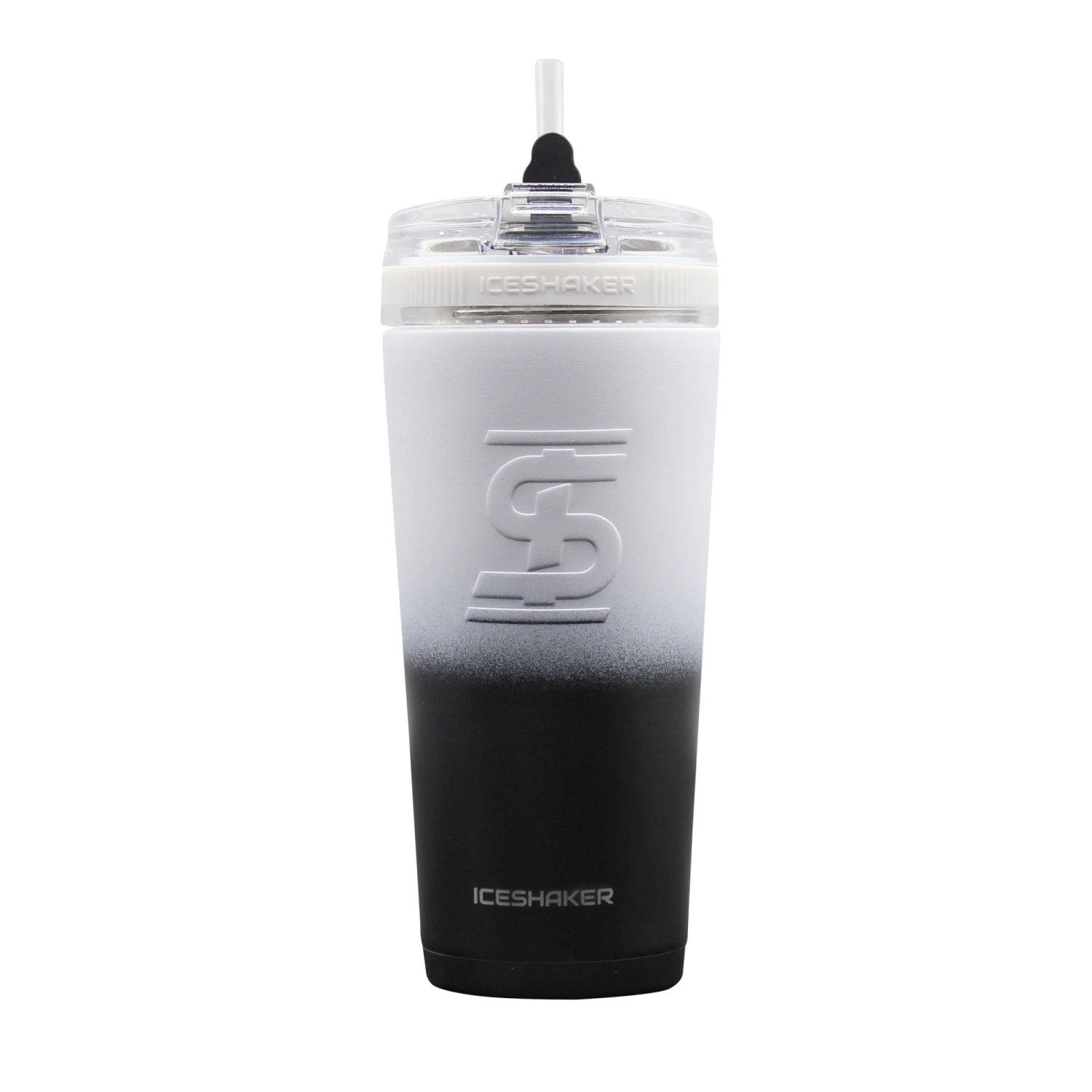 26oz Flex Bottle - Black White Ombre