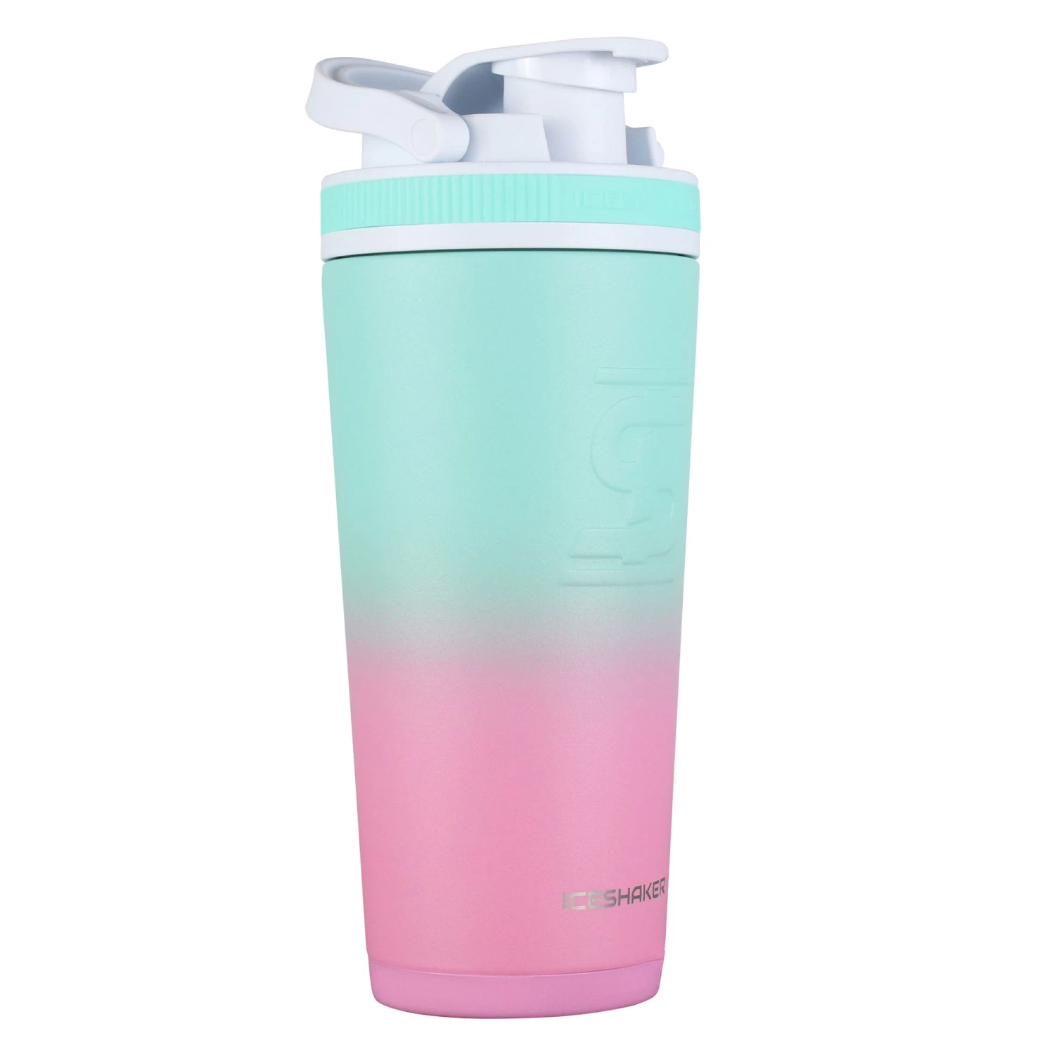 26oz Ice Shaker - Pink Mint Ombre