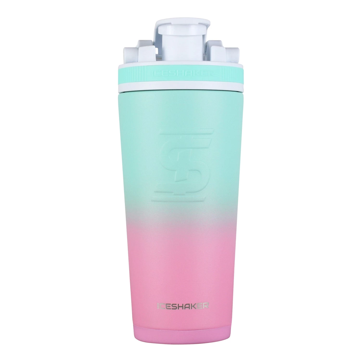26oz Ice Shaker - Pink Mint Ombre - Image 2