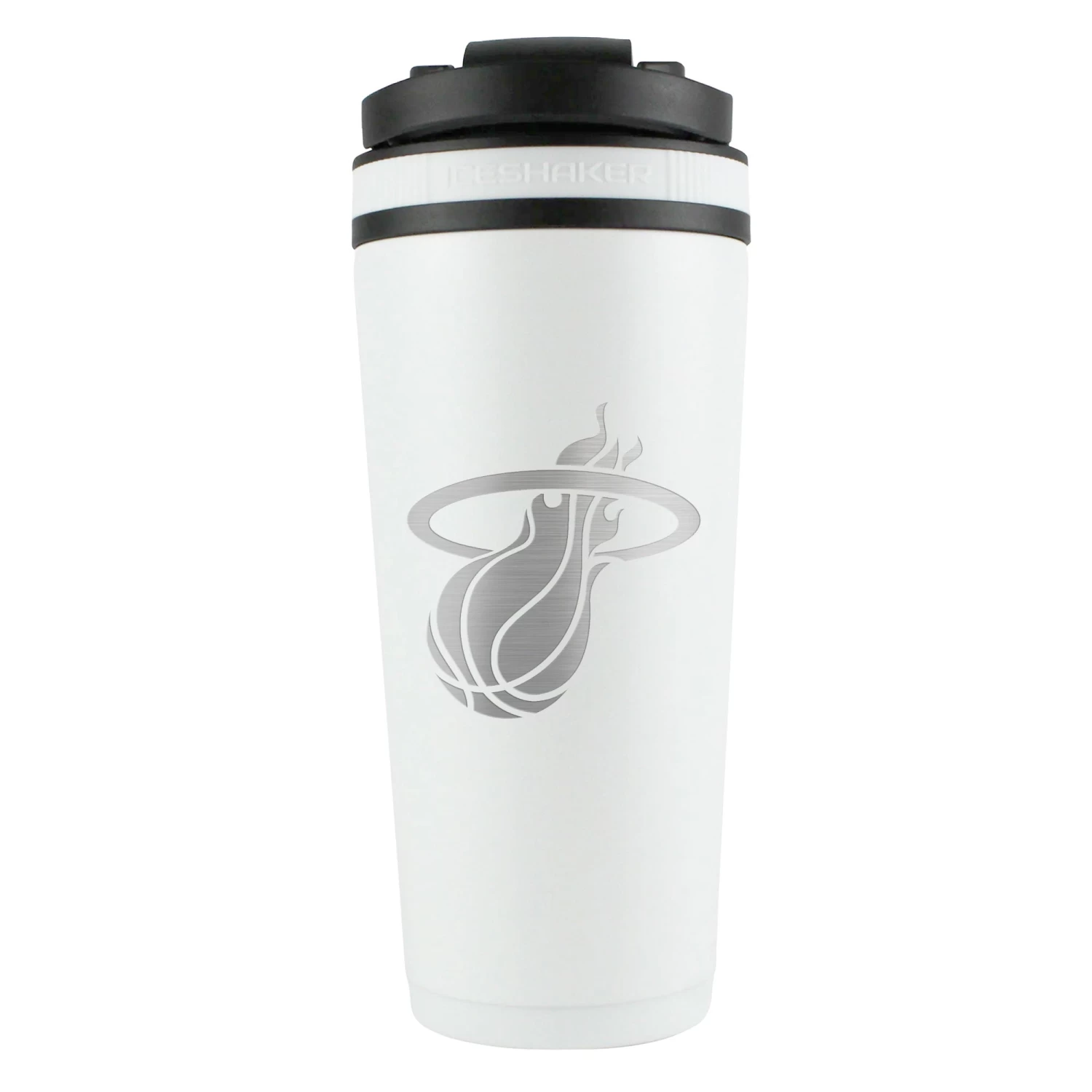 Officially Licensed Miami Heat 26oz Ice Shaker - Image 3