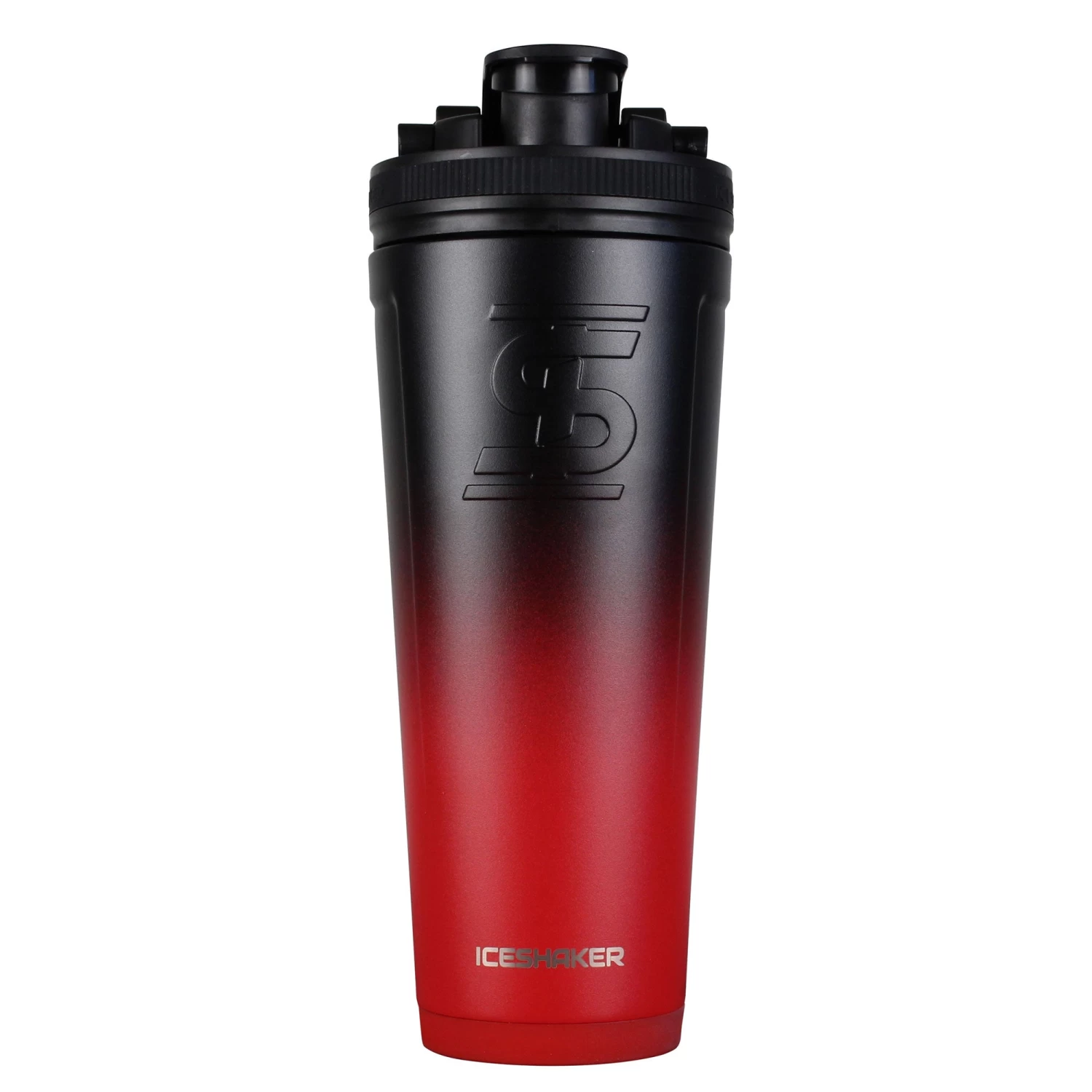 36oz Ice Shaker - Red Black Ombre - Image 2