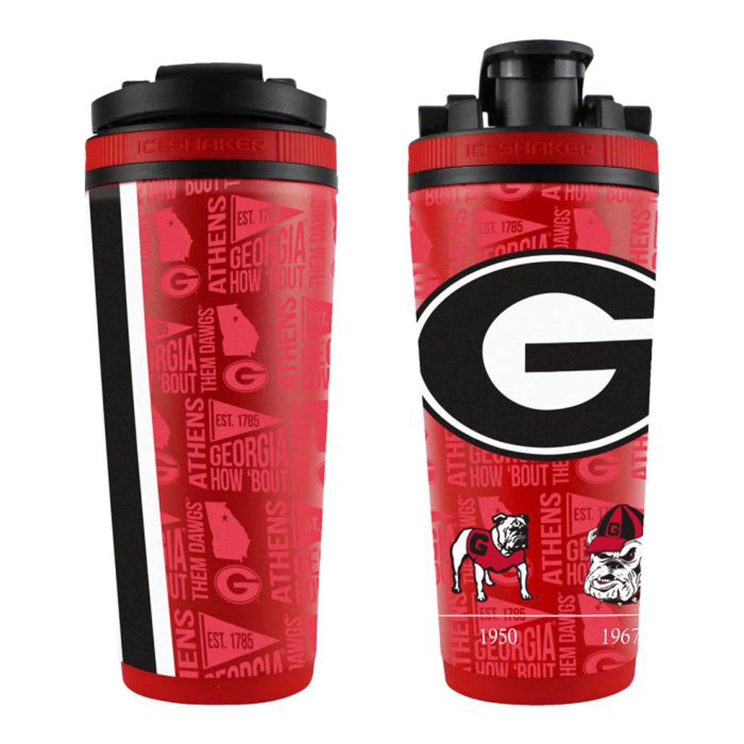 Officially Licensed University Of Georgia 26oz Ice Shaker