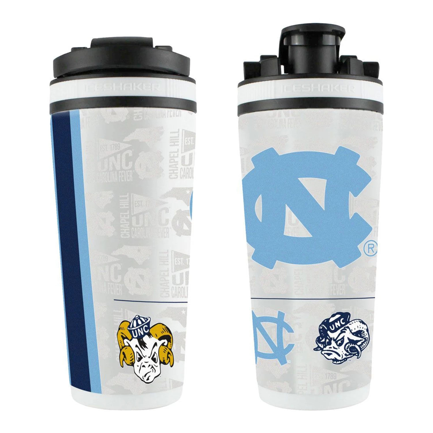 Officially Licensed University Of North Carolina 26oz Ice Shaker