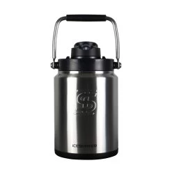 Half Gallon Jug With Silicone Base - Stainless Steel