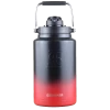 One Gallon Jug - Red Black Ombre