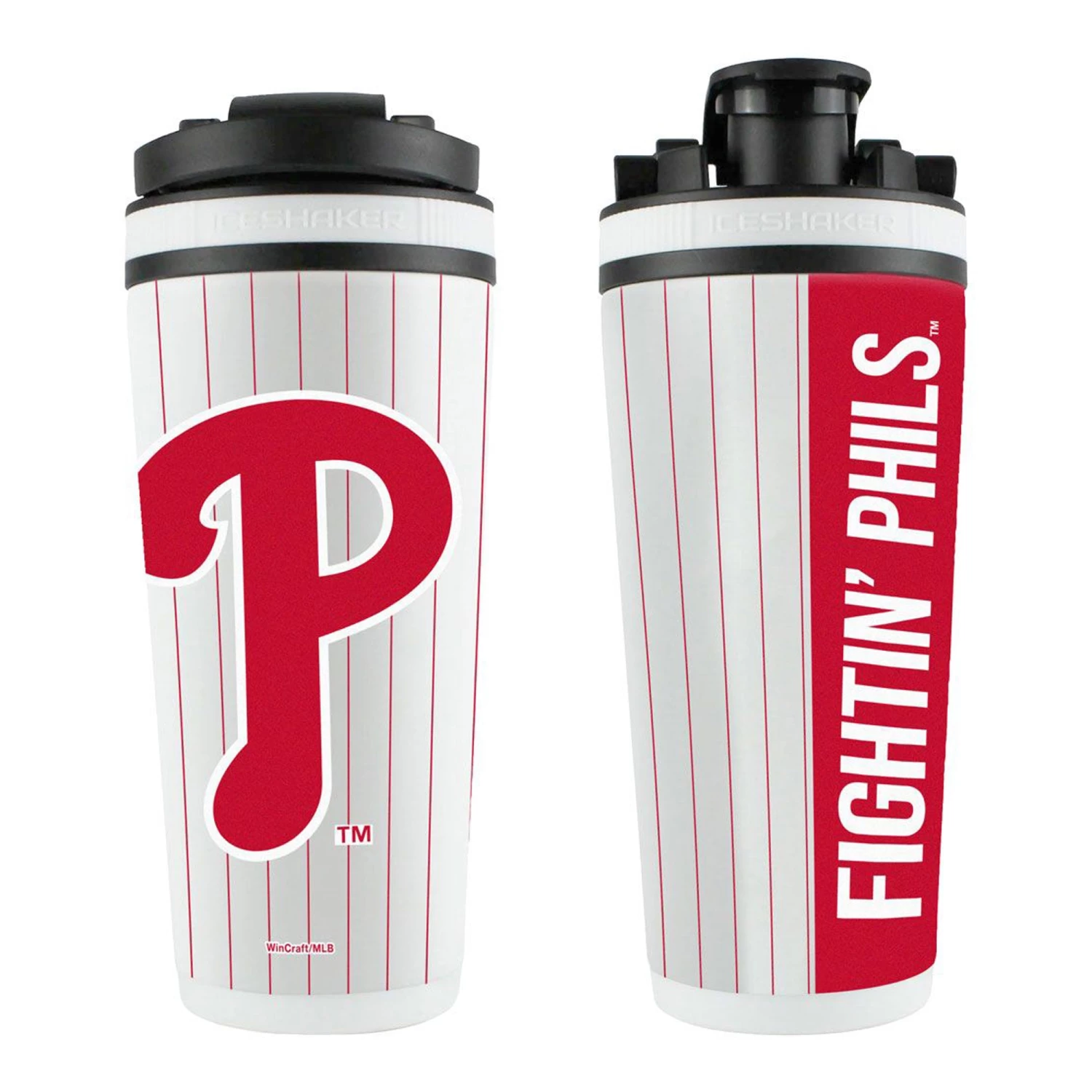 Officially Licensed Philadelphia Phillies 26oz Ice Shaker - Image 3