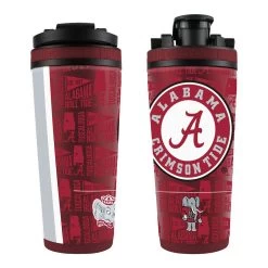 Officially Licensed University Of Alabama 26oz Ice Shaker