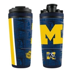 Officially Licensed University Of Michigan 26oz Ice Shaker