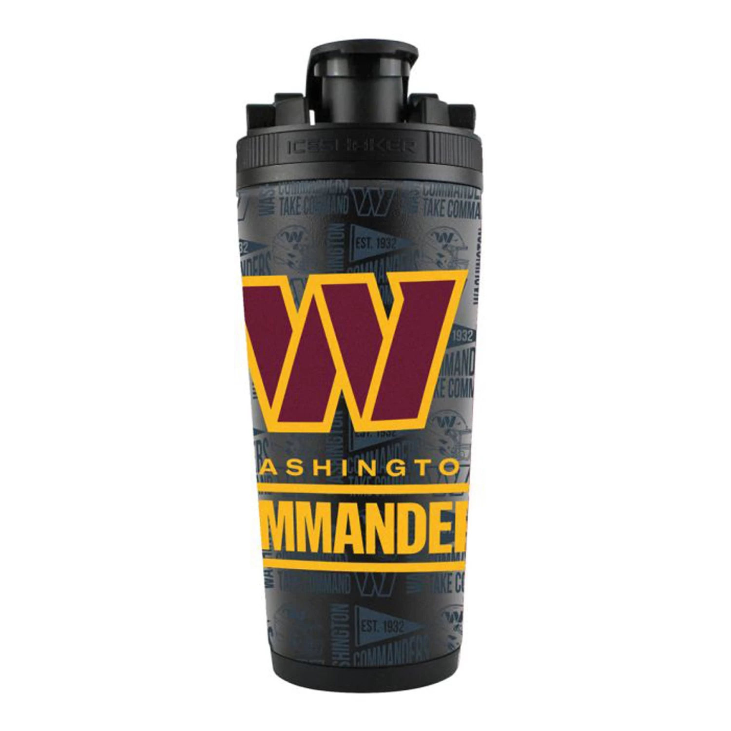 Officially Licensed Washington Commanders 4D Ice Shaker - Image 2