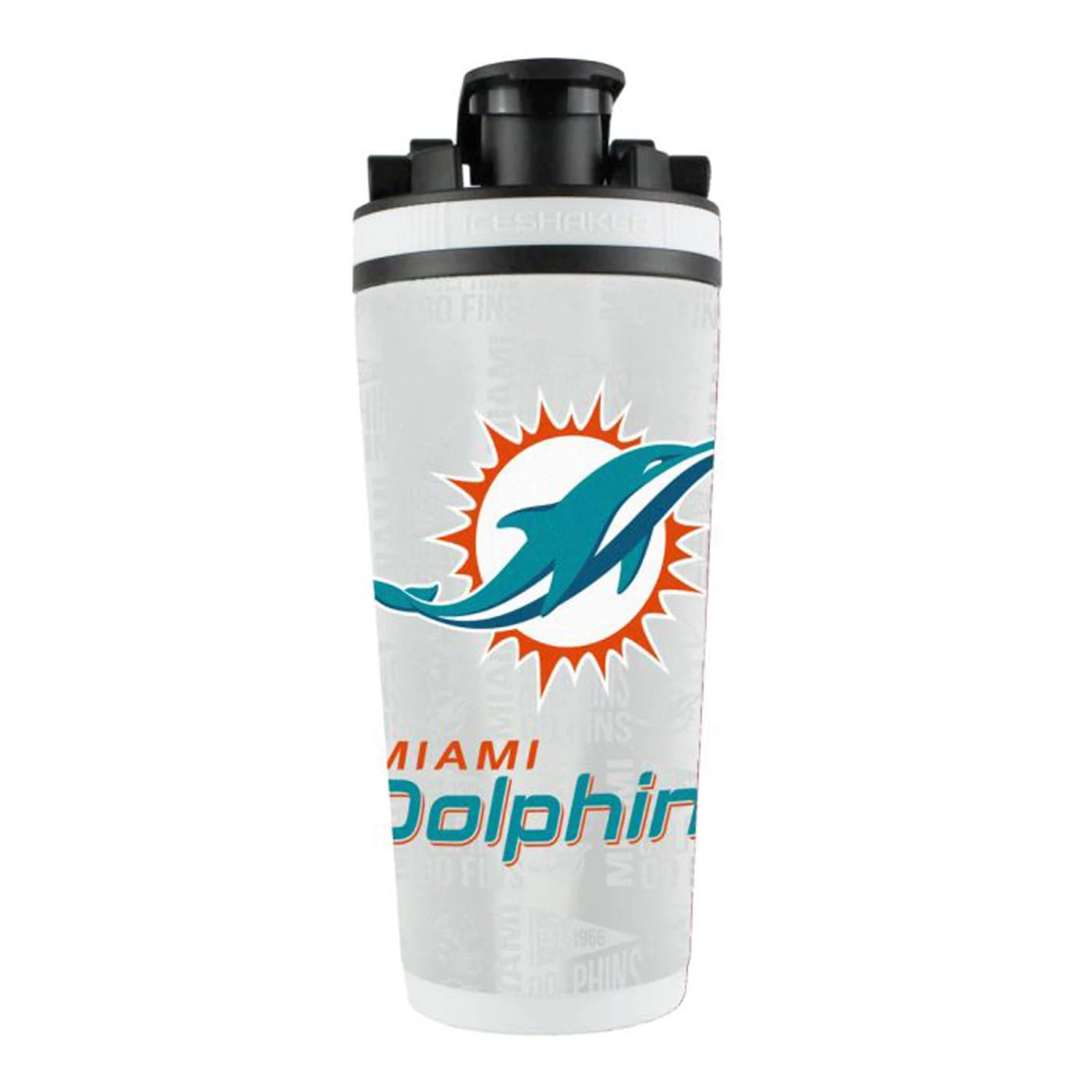 Officially Licensed Miami Dolphins 4D Ice Shaker - Image 2